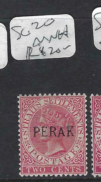 MALAYA PERAK (P0702B)  QV  2C SG 20  MNH                     