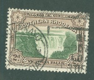 Southern Rhodesia #37b  Single