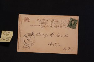 Scott US 300 on pc Norfolk VA to Antrim NH (#798)