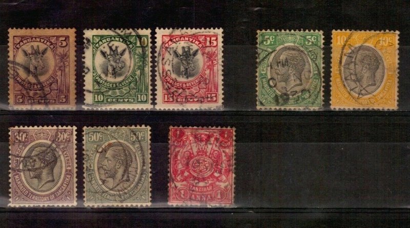 Collection British Colonies Africa Gold Coast Sierra Leone Kenya Rhodesia stamps