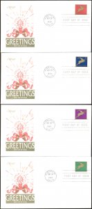 #3364-67 Deer Artmaster FDC Set