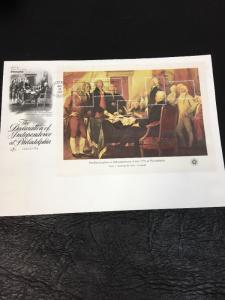 FDC 1686-9 Art Craft Set Of 4.  Unaddressed.