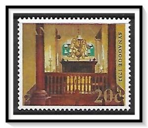 Netherlands Antilles #325 Interior Synagogue At Punda MNH