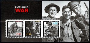 Australian 2024 ANZAC - Picturing War  Minisheet MNH