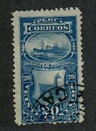 Peru; Scott J4; 1874; Used