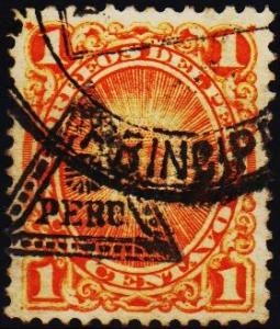 Peru. 1883 1c S.G.206 Fine Used