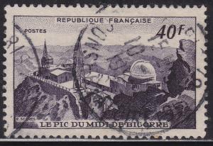 France 673 Pic-du-Midi Observatory 40Fr 1951