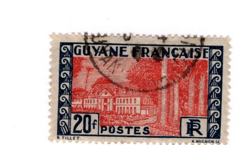 French Guiana #151 Used - Stamp - CAT VALUE $2.25