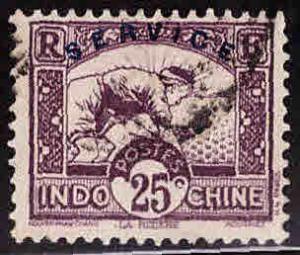 French Indo-China Scott o11 Used Official stamp