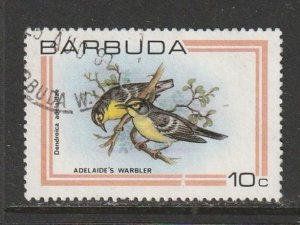 1980 Antigua-Barbuda - Sc 435 - used VF - 1 single - Adelaide's warbler