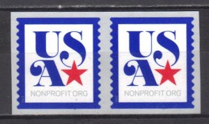 #5172 (10K), Pair  USA non-profit .05 cent MNH