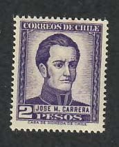 Chile; Scott 293; 1956; Unused; NH