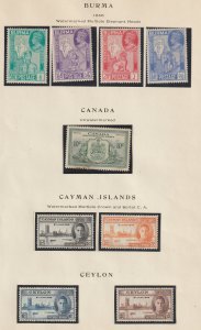 Victory   stamps 9 og/never hinged