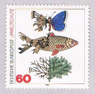 Germany 1346 Unused Preserve Environment 1981 (BP4406)