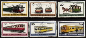 Germany - Berlin Sc #9N305-9N310 Mint Hinged