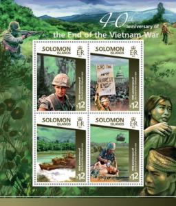 SOLOMON ISLANDS 2015 SHEET VIETNAM WAR slm15108a