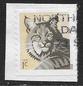 US #4672 1c Wildlife - Bobcat