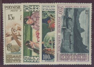 French Polynesia #C24-C27 Mint (NH) Single (Complete Set)