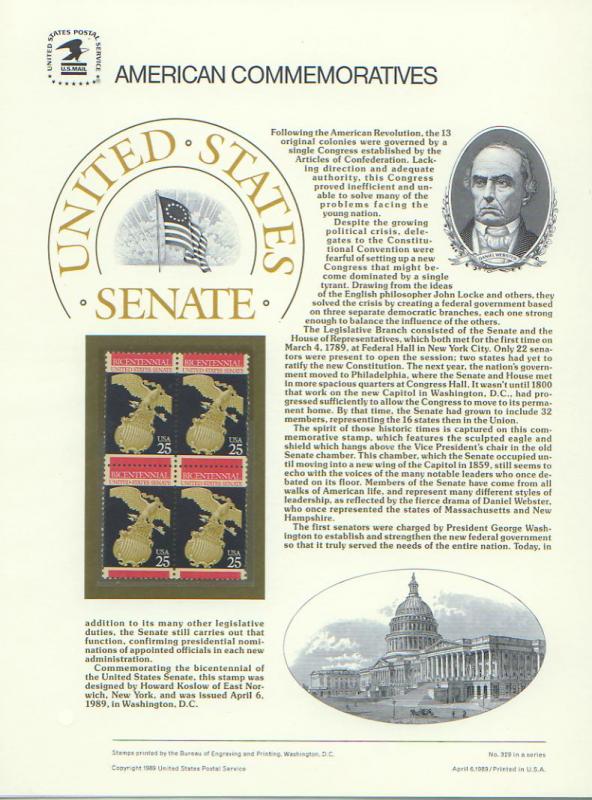 US Senate, set 4