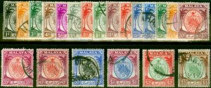 Negri Sembilan 1949-55 Set of 21 SG42-62 Fine Used