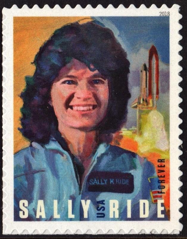 SC#5283 (50¢) Sally Ride Single (2018) SA