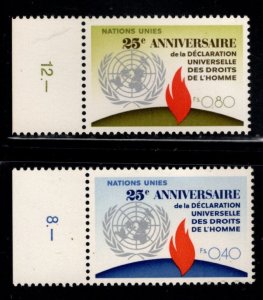 United Nations UN  Geneva Scott 35-6 MNH** stamps