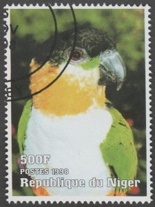 REPUBLIC OF NIGER 1998 STAMP. TOPIC: BIRD. # 2