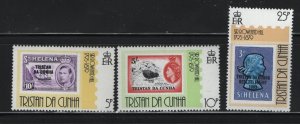 TRISTAN DA CUNHA  206-208  MNH SET