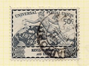 Kenya Uganda Tanganyika 1949 Early Issue Fine Used 50c. NW-157075