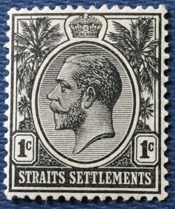 Malaya 1919 Straits Settlements KGV 1c MH MCCA SG#194 M4703