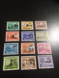 Jersey J21-J32 MNH comp set