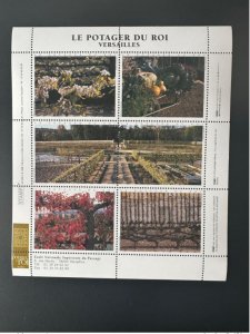 France - ITVF Stamp sticker! King Versailles Vegetable Garden | Ecole Nationale