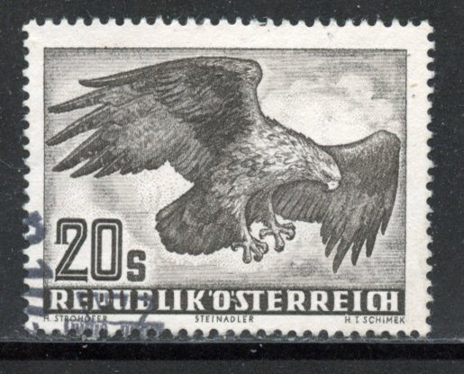 Austria # C60, Used. CV $ 8.50