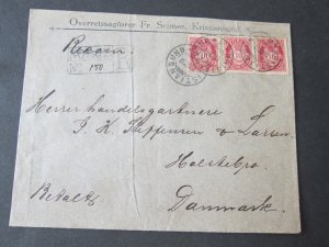 Norway Frank 1898 Sc 52(3) Cover