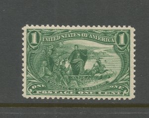 # 285, Unused, VF/XF, OG, NH. Crowe graded 85 cert. CV $ 120.00 