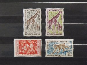 7786   Cameroon   MNH # 330, 368, 369, 372               CV$ 11.35