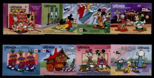 Grenada 1961-71 MNH Disney, Philanippon, Mickey Mouse