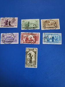 Stamps Italy Scott #258-64 used