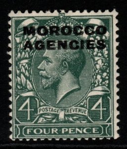 MOROCCO AGENCIES SG59 1936 4d GREY-GREEN MTD MINT