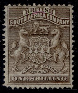 RHODESIA QV SG4, 1s grey-brown, LH MINT. Cat £50.