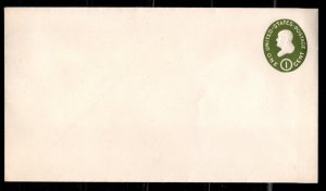 #U532 Franklin Envelope Die 1 UPSS Size 13 - MInt
