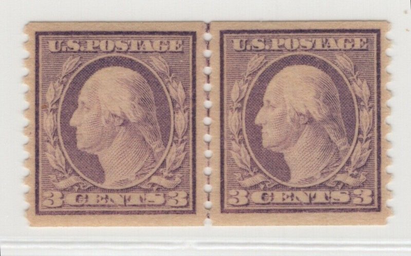 #493 Mint Line Pair Graded: XF 90 OG MNH w/PSE Cert. SMQ $400 (JH 4/26/21) GP