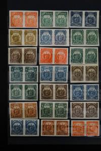 South America 1800's Stamp Proof Collection Good Honduras & El Salvador Sections