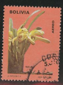 Bolivia Scott C330 Used airmail stamp