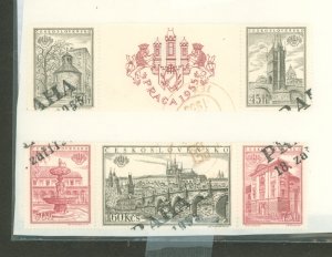 Czechoslovakia & Czech Republic #719a-e Used Single (Complete Set)