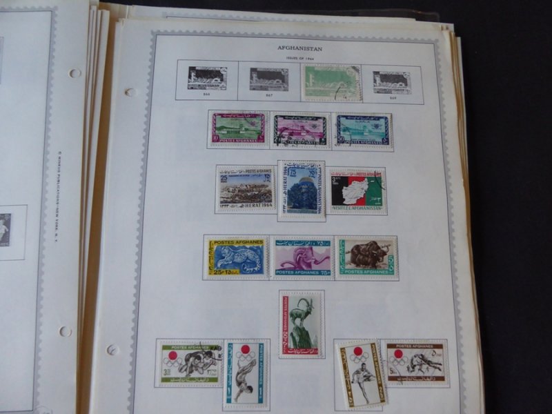 New Caledonia 1892-1984 Stamp Collection on Scott Intl Album Pages