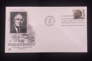 C) 1966. UNITED STATES. FDC. FRANKLIN D. ROOSEVELT PRESIDENT OF THE UNITED . XF