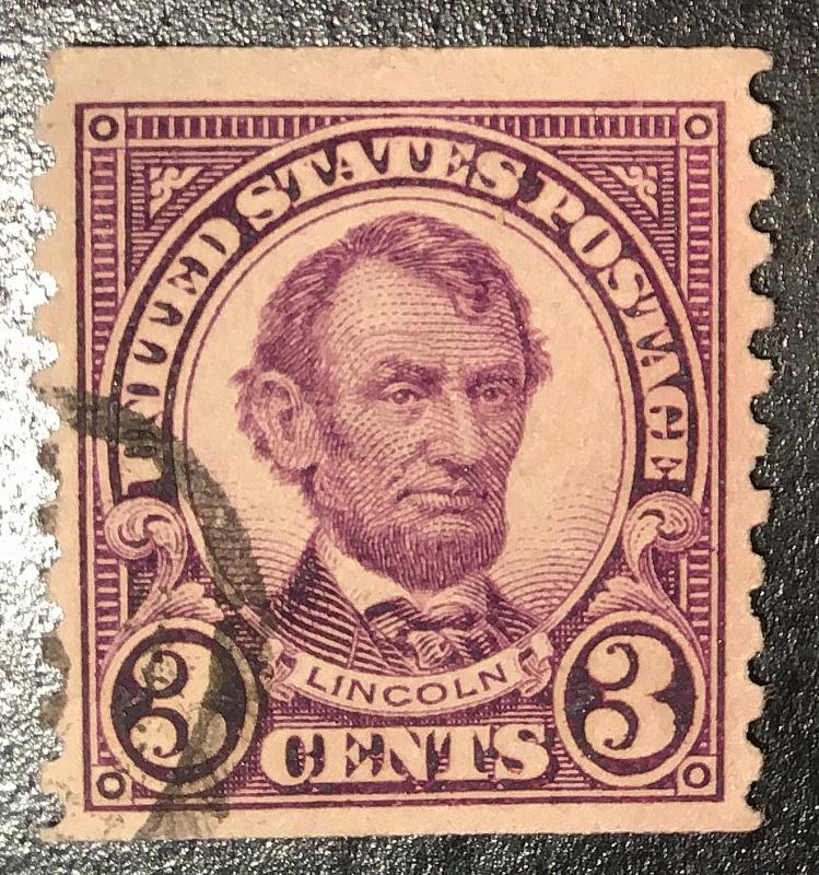 600 1922 Americans Series, 10V perf., Circ. single, Vic's Stamp Stash