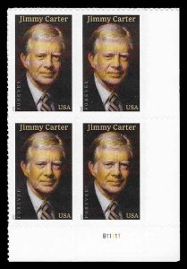 PCBstamps  US #6043 PB $3.12(4x{78c})Jimmy Carter, MNH, (PB-4a)
