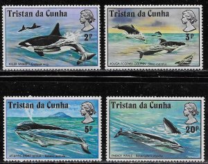 Tristan da Cunha Scott #'s 202 - 205 MH